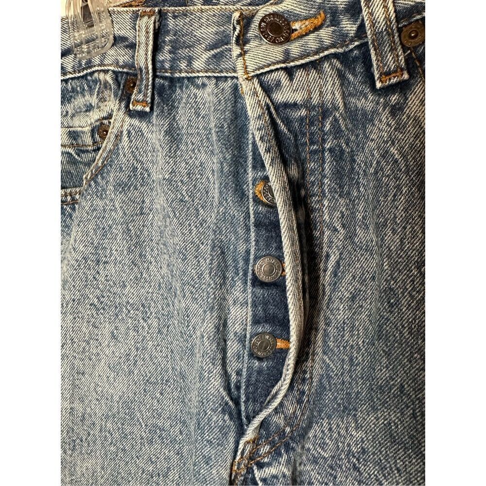 Levi’s 501 men’s vintage red tab denim jeans button fly size 34”x30”. #44-1368 - Picture 4 of 6